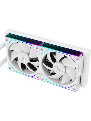 ��� Thermalright Core Matrix 240 Vision (240mm, LED, White, ARGB/ Fans: 2x120mm, 68.9CFM, 28.2dBA, 2000RPM/ Pump height 64.4mm, Rad thickness 27mm/ S: 1700, 1200, 1851, 115X, AM5, AM4)