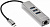   Telecom TA311C USB 3.1 Type-C -->RJ-45 1000Mbps +3  USB3.0 Hub, Aluminum Shell, 0.2 