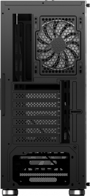  nJoy Fort Black ATX, mATX, Midi-Tower,  ,  , , USB 2.0, 2xUSB 3.0, Audio (CSMD-E000UFO-BL01B)