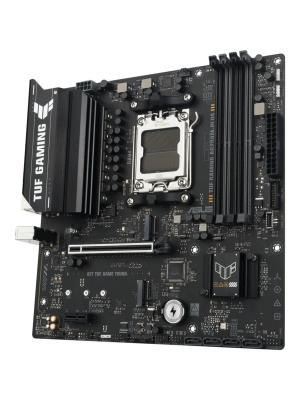 ����������� ����� ASUS TUF GAMING A620AM-PLUS, AM5, A620A, 4*DDR5, 4*SATA, 2*M.2, 2*USB 3.2, 4*USB 2.0, 1*PCIx16, 1*PCIx1, 2*DP+HDMI, mATX;