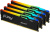 Память оперативная/ Kingston 128GB 5200MT/s DDR5 CL40 DIMM (Kit of 4) FURY Beast RGB XMP (KF552C40BBAK4-128) Память оперативная/ Kingston 128GB 5200MT/s DDR5 CL40 DIMM (Kit of 4) FURY Beast RGB XMP (KF552C40BBAK4-128)