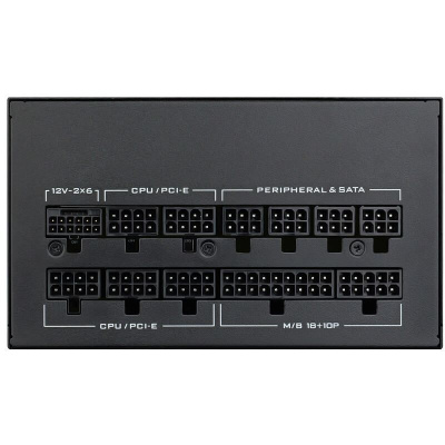 ���� ������� Lian Li SX1200P, ATX 3.1, 1200W, 80 PLUS Platinum, Black Fully Modular (G9P.SX1200P.B000.RU)