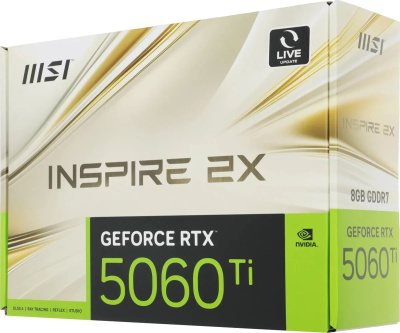 ���������� MSI NVIDIA GeForce RTX 5060 Ti 8Gb (RTX 5060 TI 8G INSPIRE 2X)