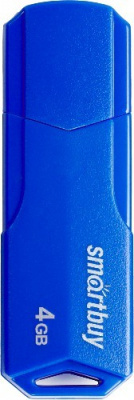 USB Flash  4Gb SmartBuy Clue Blue (SB4GBCLU-BU)