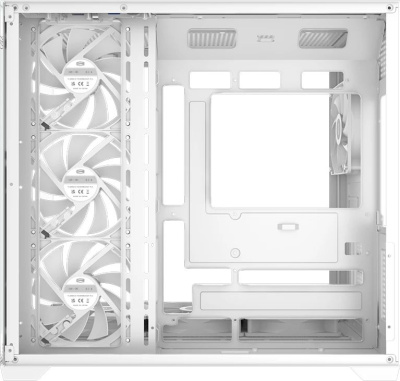 ������ ��� ����� ������� PCCooler C3T700 ARGB WH, Midi-Tower, TG