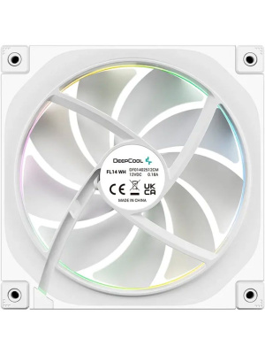 ���������� DEEPCOOL FL14 WH-3 IN 1 140x140x25�� (PWM, ARGB, �����, 500-1700��/���) Color BOX