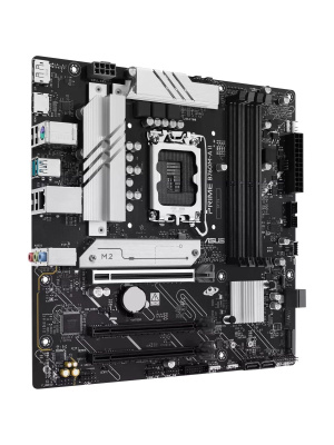 ����������� ����� ASUS PRIME B760M-A II-CSM, LGA1700, B760, 4*DDR5, 4*SATA, 2*M.2, 2*USB 3.2, 4*USB 2.0, 3*PCIx16, DP+2*HDMI, mATX; 90MB1NG0-M0EAYC