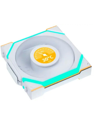 �������� ������������ (3��.) Lian Li UNI FAN SL WIRELESS LCD 120 Reverse Blade / 12RSLLCD1W3W WHITE / 120x124,5x28�� (1.6� LCD �������, PWM, ARGB, 1900 ��/��� (Max.), 31dBa) / G99.12RSLLCD1W3W.R0