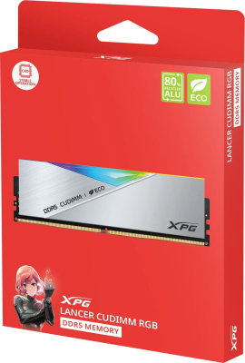 ����������� ������ ADATA XPG Lancer RGB 48Gb DDR5 8400MHz CUDIMM (AX5CU8400C4024G-DCLACRSG) (2x24Gb KIT)