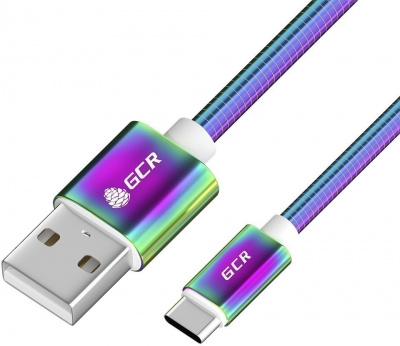 USB   Greenconnect GCR-U2TC 1.0m TypeC GRADIENT GCR-51979