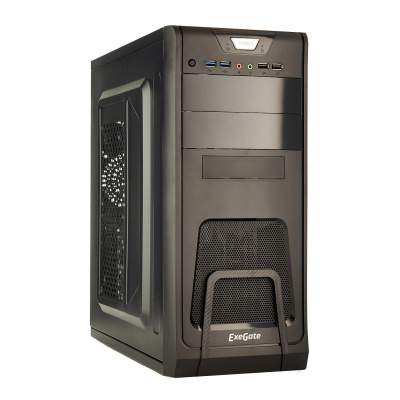 ������ Miditower Exegate CP-603 Black, ATX, ��� ��