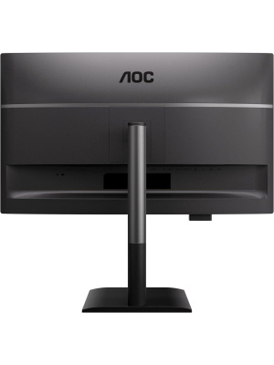 ������� AOC Q27P4CV 27" IPS, 2560x1440, 120Hz, 4ms, 350�d/m, 1500:1 | HDMI(2.0), DP(1.4), Type-C(PD-96W), 4xUSB 3.2, RJ45 | HAS, Pivot, Swivel, InPSU, Speakers, Vesa 100, Black