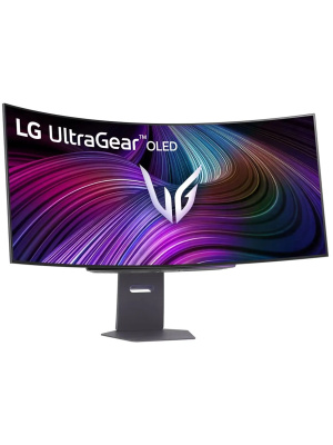 ������� LG UltraGear 45GX90SA-B 44.5" ������ QLED LED 21:9 HDMI M/M ������� HAS 275cd 178��/178�� 3400x1440 240Hz DP 2K USB 13.5��