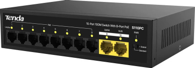 ���������� 10PORT 10/100M S110PC TENDA