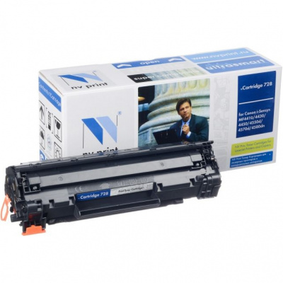 �������� NV Print Cartridge 728 ��� Canon MF4410/MF4430/MF4450/MF4550d/MF4570dn/MF4580d (2100k)