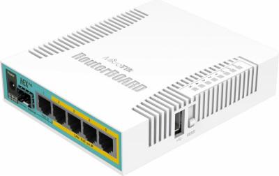 ������������� MikroTik hEX PoE 5xGbLAN 1xSFP Passive PoE RB960PGS