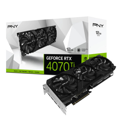 ���������� PNY RTX4070Ti 12GB VERTO, RTL (VCG4070T12TFXPB1) 