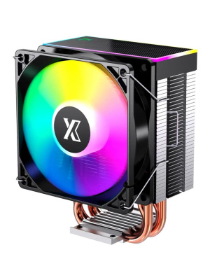 ����� XASTRA AE904 FRGB LGA1851/1700/1200/115X/AM5/AM4 (TDP 160W, 4 ����.������ , PWM FAN FRGB 92mm , top cover with FRGB LED ) RET