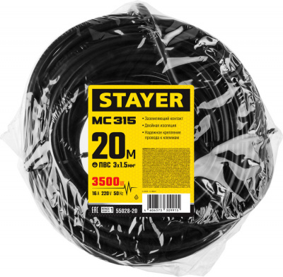   Stayer 55028-20 3x1.5 . 1 . 20     