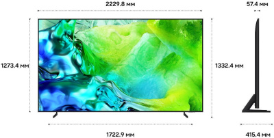 ��������� Samsung 100" Neo QLED QN80H 4K, ��������� NQ4 AI Gen2, Smart �� (2026) QE100QN80HUXPY ��������� ������