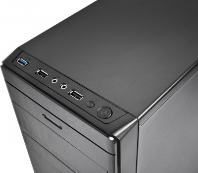 ������ DeepCool WAVE V2 Black mATX, Mini-ITX, Mini-Tower, ��� ��, 2xUSB 2.0, USB 3.0, Audio