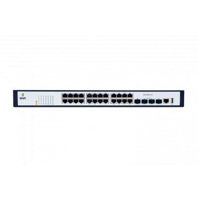 ����������� ���������� ������ 2 SNR SNR-S2989G-24TX, 24 ����� 10/100/1000Base-T, 4 ����� 1/10G SFP+