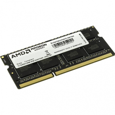 ����������� ������ AMD SO-DIMM DDR3L 8Gb 1600MHz pc-12800 (R538G1601S2SL-UO) ���												
