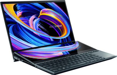  ASUS ZenBook Pro Duo UX582ZM-AS76T, 15.6" (3840x2160) OLED  + ScreenPad Plus/16 DDR5/1 SSD/GeForce RTX 3060 6/Windows 11 Home,  [90NB0VR1-M00330]