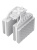 ����� PCCooler RT720 TC ARGB WH (270W, 4-pin PWM, 157.5mm, Al/Cu, 7x6mm, ARGB, 2x120mm, 73.32CFM, 34.9dBA, 2200RPM, S: 1851/1700/1200/115X, AM5/AM4, white)