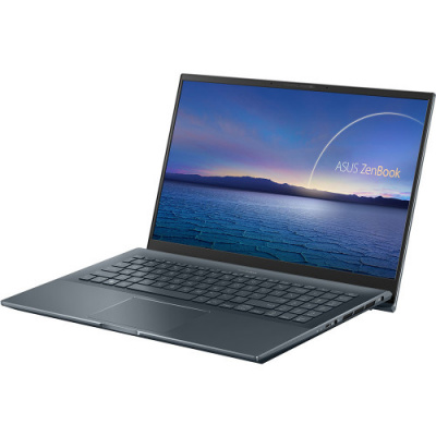  ASUS ZenBook Pro 15 UX535LI-BO434R Intel Core i7 10870H, 2.2 GHz - 5.0 GHz, 16384 Mb, 15.6" Full HD 1920x1080, 1000 Gb SSD, DVD , nVidia GeForce GTX 1650 Ti 4096 Mb, Windows 10 Professional,   90NB0RW1-M11220