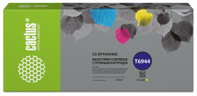 �������� �������� Cactus CS-EPT694400 T6944 ������ (675��) ��� Epson SureColor SC-T3000/T3070/T3200/T5000/5200