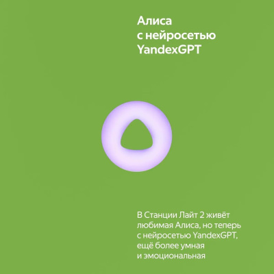 ����� ������� Yandex ������� ���� 2 ����� ������� 6W 1.0 BT/Wi-Fi 10� (YNDX-00026GRN)