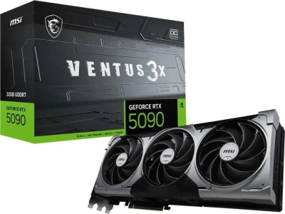 ���������� MSI NVIDIA GeForce RTX 5090 Ventus 3X OC 32��, GDDR7, Ret