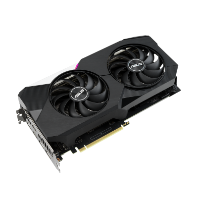  RTX3060Ti 8192Mb Asus PCI-E 4.0 DUAL-RTX3060TI-O8G-V2 256 GDDR6 1530/14000/HDMIx2/DPx3/HDCP Ret