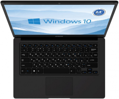  Digma EVE 14 C414, 14" (1920x1080) IPS/Intel Celeron N3350/4 DDR3/128 eMMC/HD Graphics/Windows 10 Home,  [NCN144BXW02]