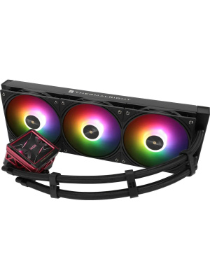��� Thermalright Frozen Warframe 360 Ultra Black Argb (360mm, Black, ARGB/ Fans: 3x120mm, 70.84CFM, 22.1dBA, 2000RPM/ Pump height 60mm, 23dBA, 3000RPM, Rad thickness 27mm/ S: 1200, 1700, 1851, 2011, 2066, 115X, AM5, AM4)