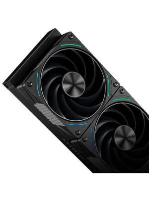 ��� Thermalright Rainbow Vision 360 Turbo (360mm, LED, Black, ARGB/ Fans: 3x120mm, 120.38CFM, 44.7dBA, 3000RPM/ Pump height 86mm, 6400RPM, Rad thickness 27mm/ S: 1700, 1200, 1851, 115X, 2011, 2066, AM5, AM4)