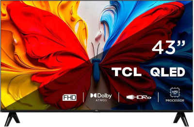 ��������� TCL 43" 43S5K-UZ QLED FULL HD 60Hz WiFi Smart TV ������