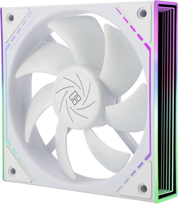 Thermalright TL-M12W White- 120mm 1 �e�������� ��� �������, 1500 ��/���, 47.6 CFM, 23.2 ��, 4-pin PWM