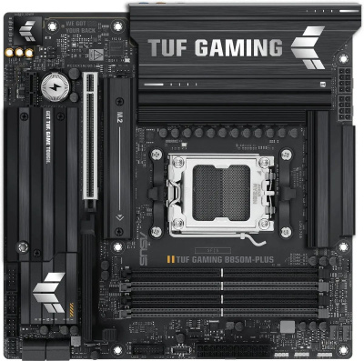 ����������� ����� Asus TUF Gaming B850M-PLUS, SocketAM5, AMD B850, mATX, Ret 90MB1IX0-M0EAY0