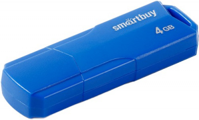 USB Flash  4Gb SmartBuy Clue Blue (SB4GBCLU-BU)