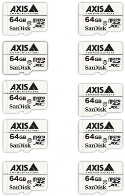   Axis Surveillance Card 64 GB - 10 