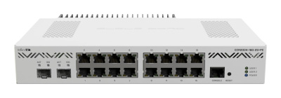 ������������� MikroTik CCR2004-16G-2S+PC, LAN: 16x1 ����/�, ���-�� SFP/uplink: SFP+ 2x10 ����/� (CCR2004-16G-2S+PC)