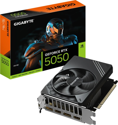 ���������� Gigabyte NVIDIA GeForce RTX 5050 8Gb, GDDR6, Ret  GV-N5050D6-8GD 1.0