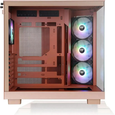 ������ Thermaltake View 380 XL TG ARGB Gravel Sand ���������� ��� �� E-ATX 2x120mm 2xUSB3.0 audio bott PSU