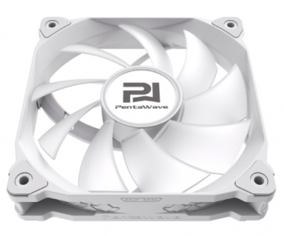���������� ��� ������� PentaWave PF-K12WA PWM / ARGB / 120mm 4 pin Magnetic FDB 500-1850rpm 83CFM 29.7dBA/ White
