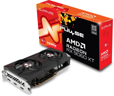 ���������� Sapphire AMD Radeon RX 9060 XT Pulse OC 8Gb (11350-04-20G) Ret