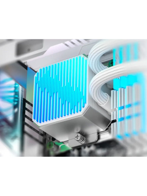 ������� �������� ���������� ID-COOLING DX360 MAX White 350W S_MULTI 4pin PWM 3x12cm Fan ARGB