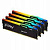 ������ 64Gb Kingston FURY Beast Black RGB, DDR5, DIMM, PC48000, 6000Mhz, CL40 (Kit of 4) (KF560C40BBAK4-64) (retail)