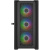 ������ Powercase ������ Powercase ByteFlow Micro Black, Tempered Glass, 4� 120mm ARGB fans, ARGB HUB, ������ CAMBFB-A
